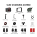 SJCAM SJ30 8K Dual Lens Action Camera with Charging Kit